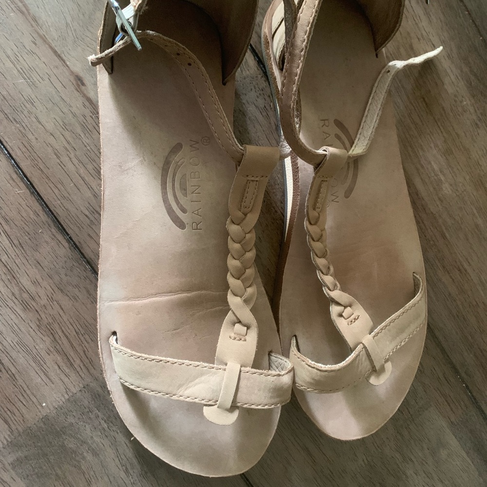 Rainbow sandals size L9